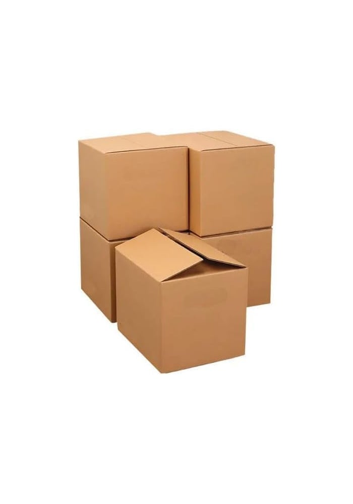 Duravel Carton Box Set Packing Boxes - 5 Sturdy Double Wall Cardboard Boxes with 25 Kg Capacity - Image 2